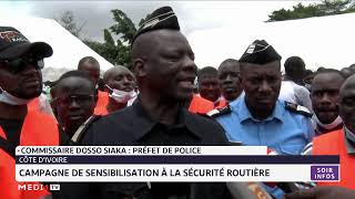 Côte d'Ivoire: campagne de sensibilisation à la sécurité routière screenshot 2