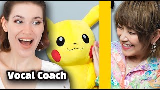 MY INNER CHILD IS SO HAPPY!  Satoshi (Rica Matsumoto)  Mezase Pokémon Master | Vocal Coach Reaction