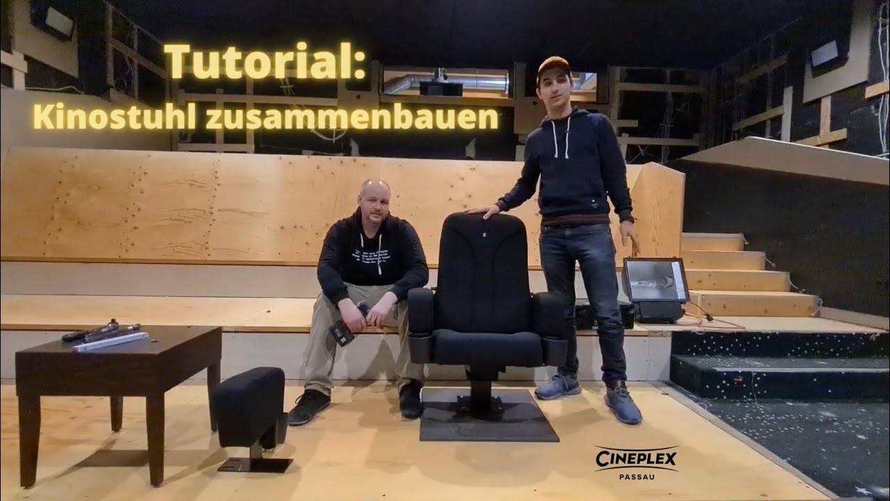 Tutorial: Kinostuhl zusammenbauen 