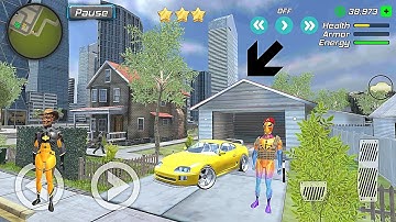 Rope Frog Ninja Hero - Strange Gangster Vegas #132 New Update - Fixed Garage