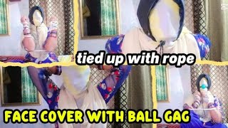 Face Covercap With Challenge With Rope Escape Challenge