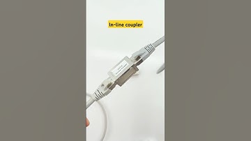 Use FTP Rj45 Inline couple to extend network cable #cabling #Ethernet#cable#Keystone Coupler#cat6