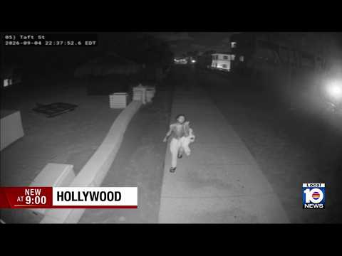 Police searching for Hollywood car burglary suspect caught on camera