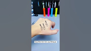 Snap khóa lure inox 304 không gỉ #fishing #anhthufishing #cauca #xuhuong