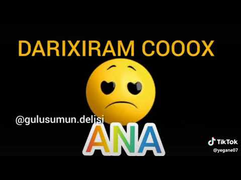 ANA çox yorulmuşam 😢😢