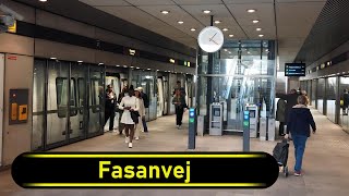 Metro Station Fasanvej - Copenhagen 🇩🇰 - Walkthrough 🚶