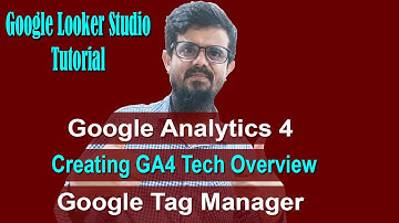 How to Build a GA4 Tech Overview Dashboard in Google Looker Studio #lookerstudiodashboard