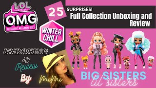 LOL Surprise OMG Winter Chill - Full Collection Unboxing and Review 👍