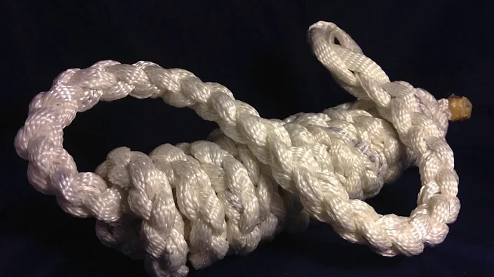 How to make an 8 ft lead line for a mule tape horse halter