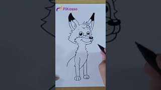 How to Draw a Coyote Easy in Less Than One Minutes