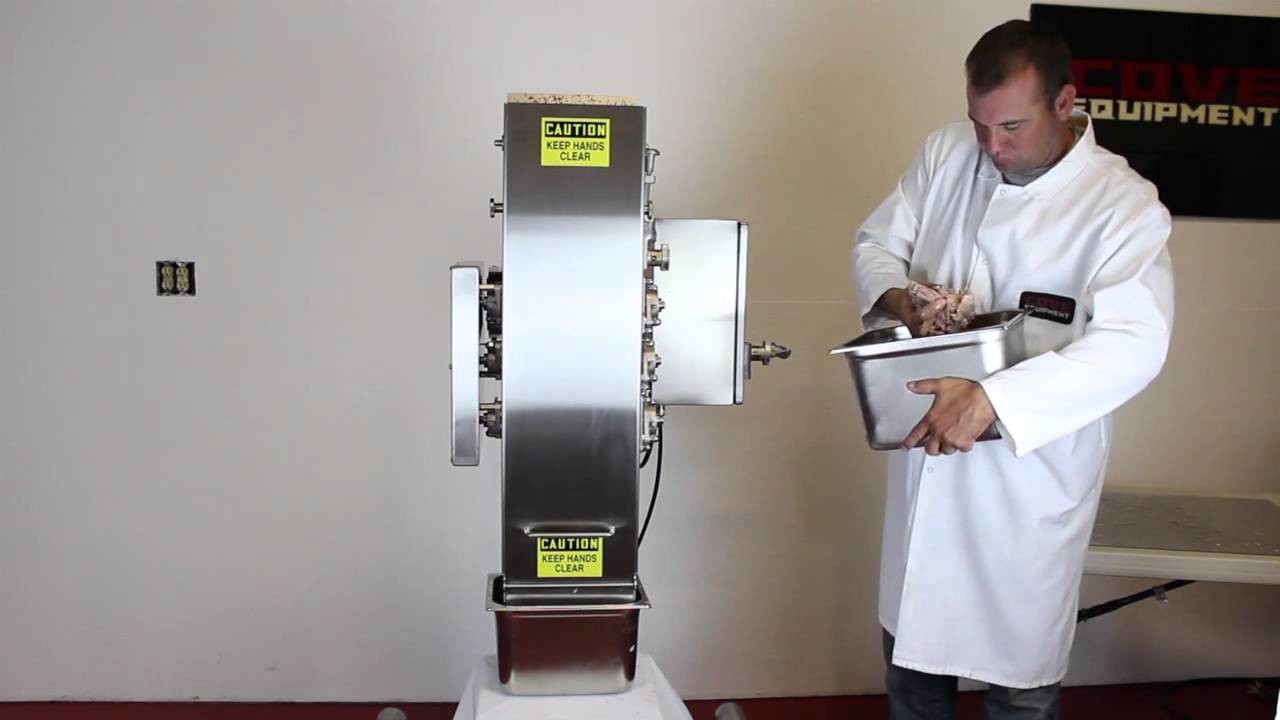 Cove Equipment SH5 Meat Shredder Duck Test 3 (Client Demo) YouTube