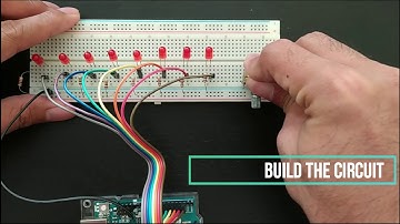 Interactive Running LED Lights using Potentiometer - (Experiment # 4 - Get Started with Arduino)