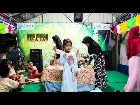 EARLY MOTIVATION, Children follow the anniversary of Isra Miraj with parents