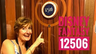 Disney Fantasy 12506 Stateroom Tour