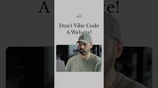 Don't Vibe Code You're Website ⛔️