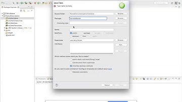 CREAR UNA CLASE JAVA EN ECLIPSE