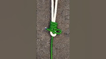 NÚT THẮT KẾT NỐI DÂY ĐƠN VÀ DÂY ĐÔI #knot #diy #rope #tips #tiktok #videoshort #videoshorts #tricks