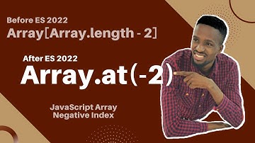 Get the last item of an array with the array.at() method