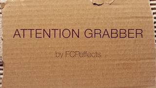 Attention Grabber Plugin for Final Cut Pro X