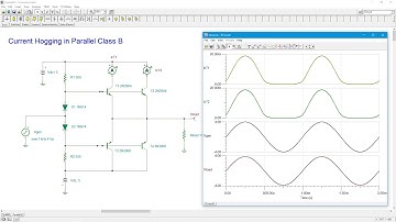 Semiconductor Devices: Current Hogging in Class B Amplifiers