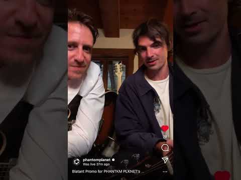 Phantom Planet- Instagram Live: Story behind the song "California"