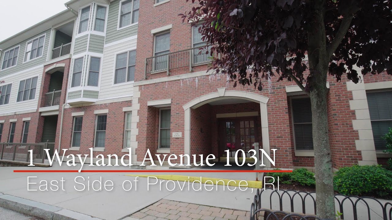 1 Wayland Avenue 103n, East Side Of Providence, RI 02906 YouTube