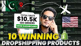 10 EASY Shopify Dropshipping Product ideas from PAKISTAN to USA in 2025