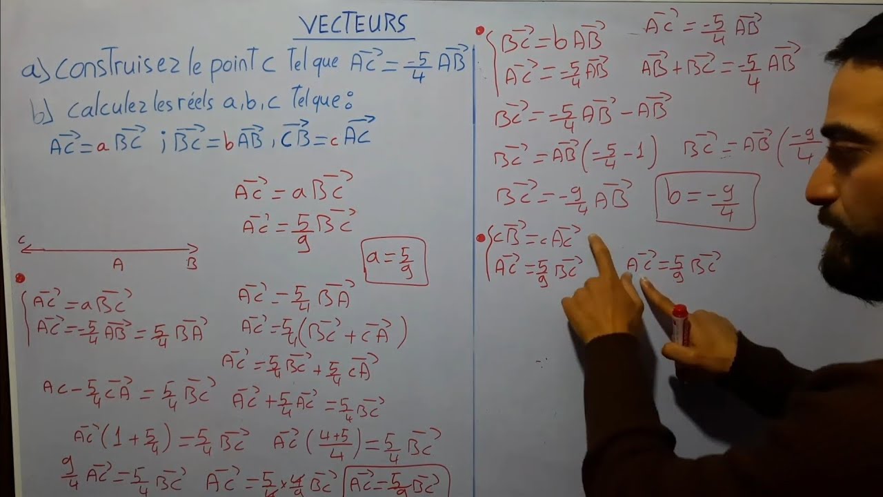 vecteurs,صف العاشر ،grade 10 #second