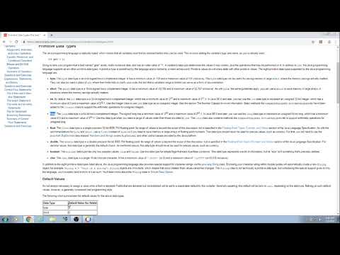 Novice Java Tutorial with Apache NetBeans 11.0: 14 float and double primitive types