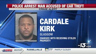 Glasgow man arrested after stolen Bowling Green car found