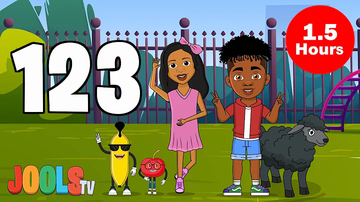 Counting Songs | Hip Hop Songs for Kids & Trapery Rhymes | 1.5 Hour Playlist | Jools TV