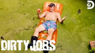 Mike Rowe Cleans the FILTHIEST Algae-Filled Pool in Florida | Dirty Jobs | Discovery