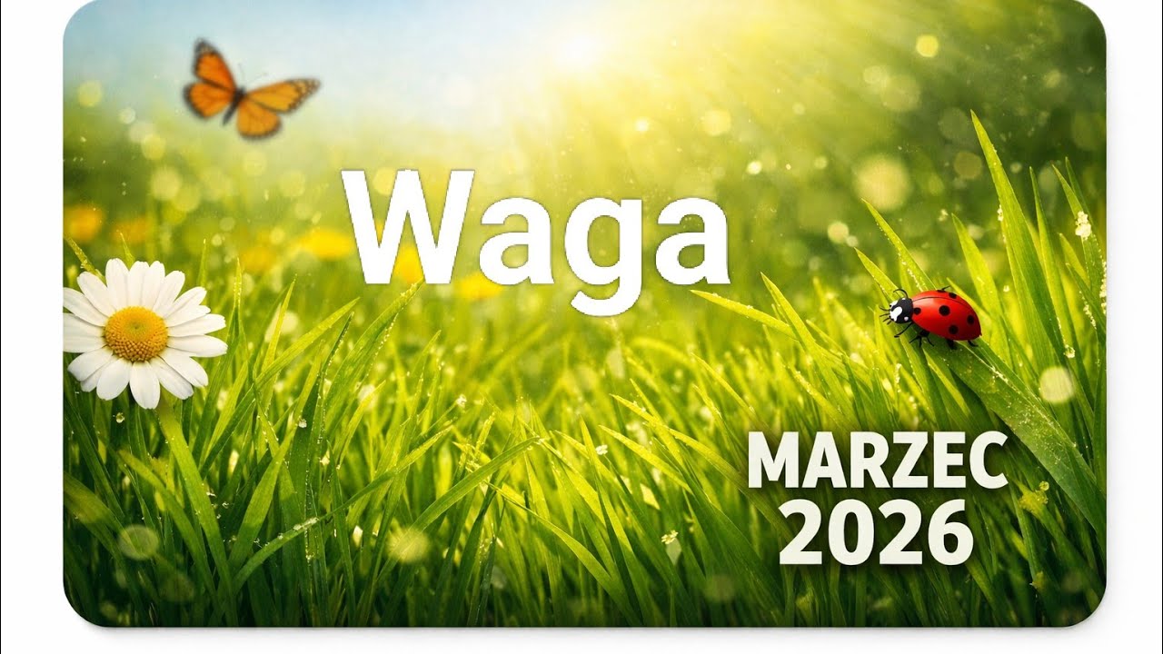 WAGA ♎ MARZEC 2026 🌞 TAROT 