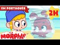 Morphle Congelado | 2 HORAS de Morphle em Português | Desenhos Animados para Crianças em Português
