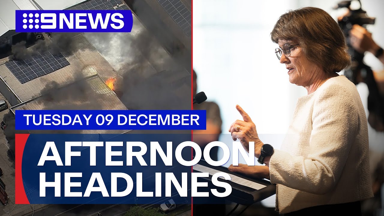 Sydney service station engulfed in flames; RBA keeps rates on hold | 9 News Australia