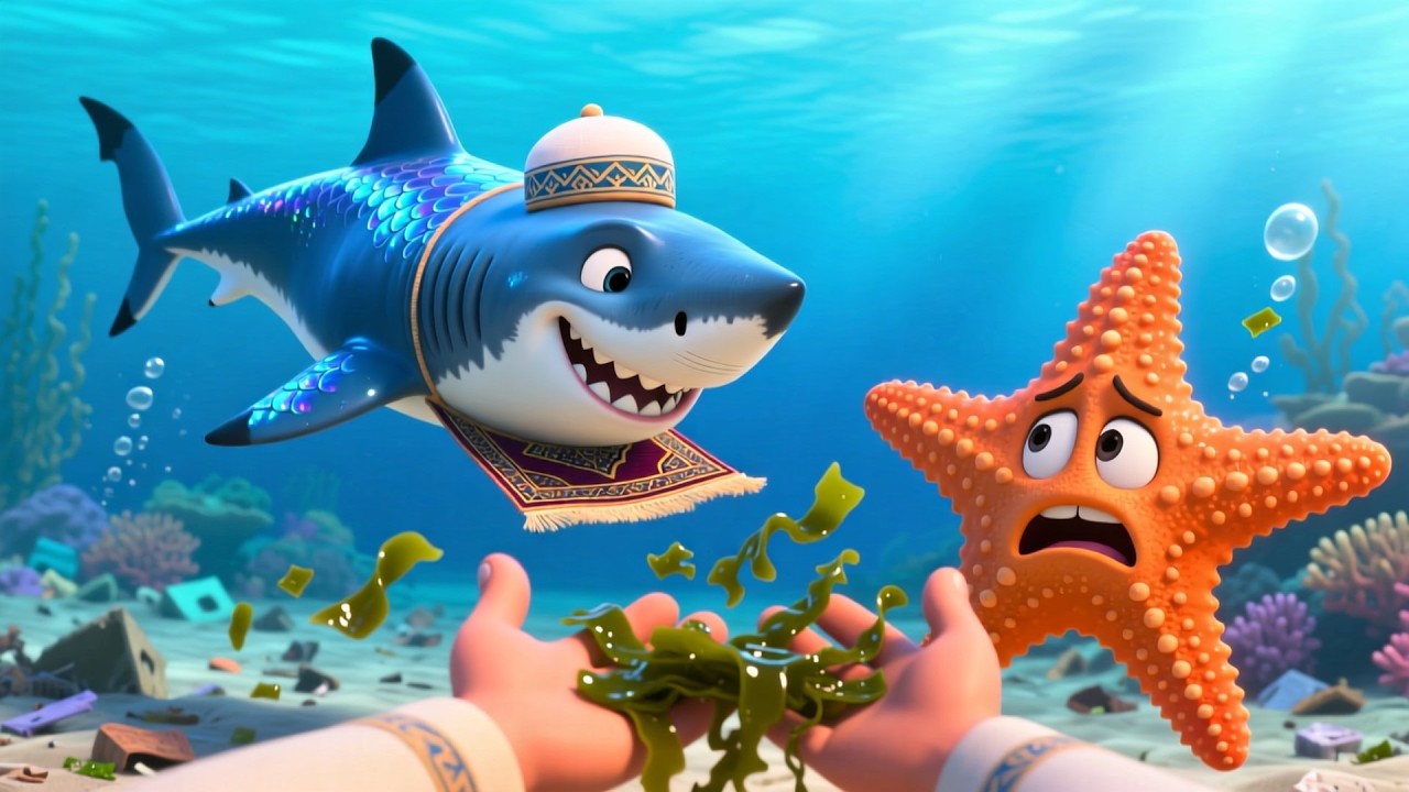 Muslim Shark Doo Doo | Fun Islamic Kids Song | Ocean Adventure Nasheed