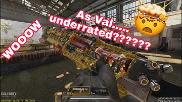 AS val - Best assault rifle???? Call of duty
