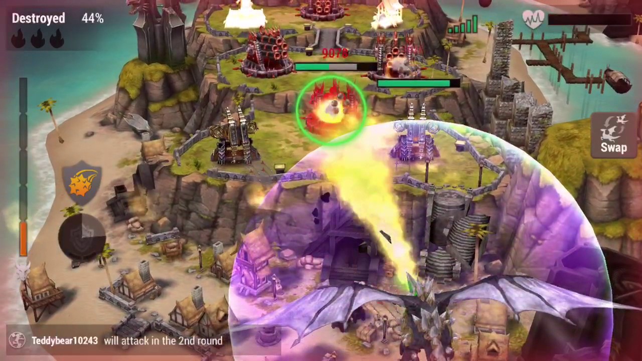 War Dragons Game How To Make Attack Battle YouTube