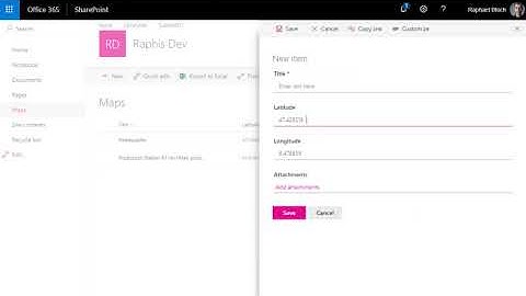 Office 365 / SharePoint Online Maps WebPart - Bitalus.com