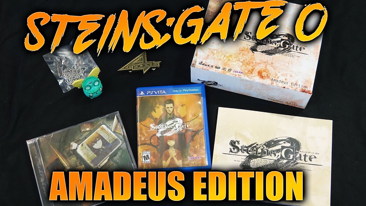 Steins;Gate 0 Amadeus Edition Unboxing PSVITA - YouTube
