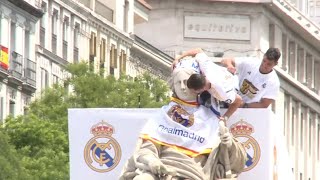 Así ha sido la celebración del 36º título de liga del Real Madrid en Cibeles