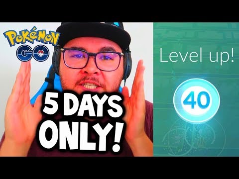 Level 40 in Pokemon Go  The Ancient Gaming Noob