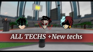 All techs i know of in heroes battleground #heroesbattlegrounds #helpful