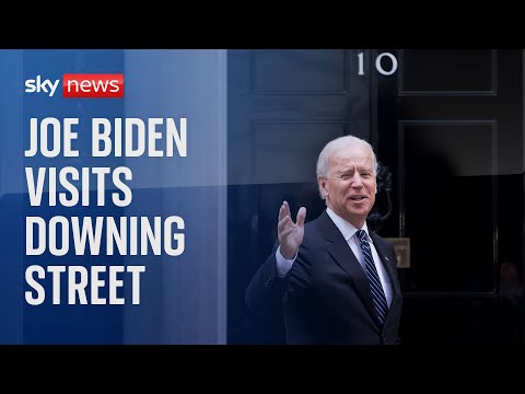 President Biden meets Rishi Sunak at Downing Street