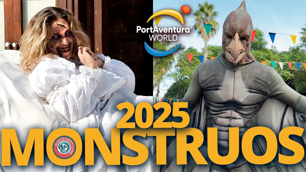 🎃 Halloween 2025 en PortAventura: ¡Conoce a TODOS los Monstruos!