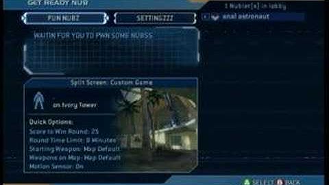 My Halo 2 Main Menu Mod