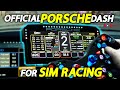 Official porsche dash for sim racing  grid porsche 911 gt3 cup dash review