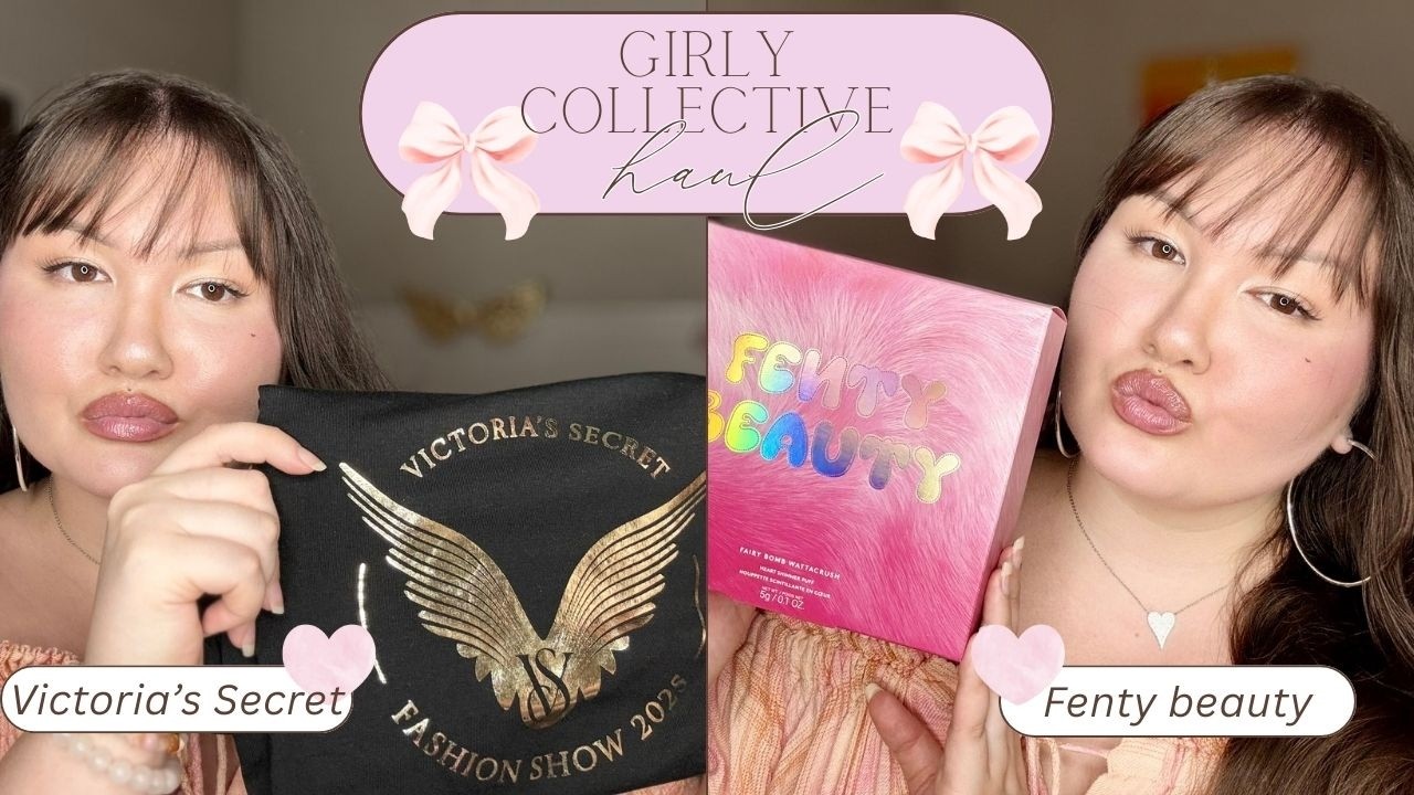 GIRLY COLLECTIVE HAUL! 🎀🛍️ Victoria's Secret ~ Fenty Beauty ~ TK Maxx and more!
