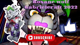 como hacer a roxan wolf de papel papercraft caseros fnaf security breach....