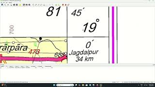Survey of India Toposheet → QGIS → Google Earth | Complete GIS Workflow 🔥